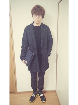 つっしーさん（メンズ・174cm）の冬コーディネート