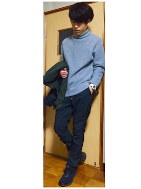 つっしーさん（メンズ・174cm）の秋コーディネート