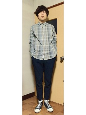 つっしーさん（メンズ・174cm）の春コーディネート