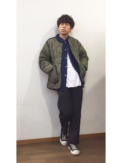 DANTON × BEAUTY&YOUTH デニムカバーオール　サイズ40 BEAUTY&YOUTH UNITED ARROWS（ビューティーアンドユース