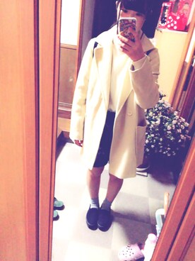 かおりさん（レディース・158cm）の冬コーディネート