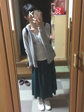 かおりさん（レディース・158cm）の春コーディネート