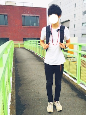 「TOMMY（トミー）のアイテム」を使った、もっくんさん（メンズ・175cm）の夏コーディネート