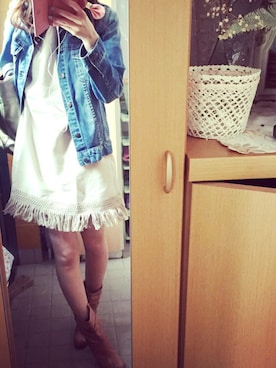 riiiさん(レディース・162cm)の春コーディネート