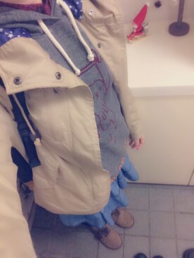 「Laundry（ランドリー）のアイテム（ジャケット/アウター）」を使った、うみさん（レディース・156cm）の秋コーディネート