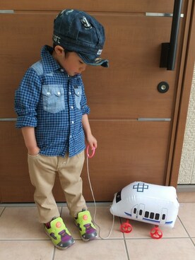 はるとさん（キッズ・95cm）の春コーディネート