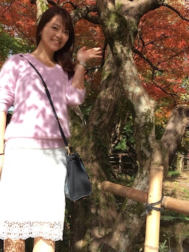 Sophiaさん（レディース・153cm）の秋コーディネート