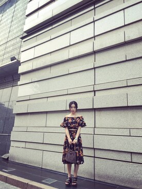 「SNIDEL（スナイデル）のアイテム（トップス、その他）」を使った、lealiu312さん（レディース・160cm）の秋コーディネート