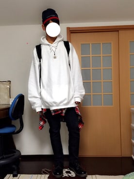 「halloween」｜「アイテム（その他シューズ）」を使った、うたさん（メンズ・176cm）の秋コーディネート