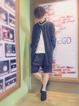 よしおさん（メンズ・174cm）の夏コーディネート