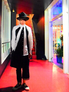 「スタイリング」｜「アイテム（その他）」を使った、よしおさん（メンズ・174cm）の秋コーディネート