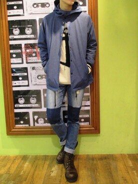 よしおさん（メンズ・172cm）の冬コーディネート