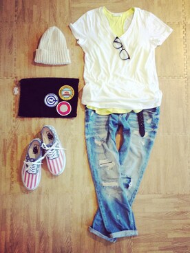 maruchocoさん(レディース・161cm)の夏コーディネート