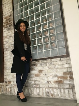 「ファークラッチ」｜shizuka  suzukiさん（レディース・161cm）の秋コーディネート