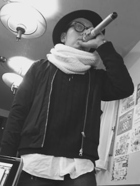 「BACK NUMBER（バックナンバー）のアイテム（モッズコート）」を使った、まーくん     さん（メンズ・177cm）の冬コーディネート