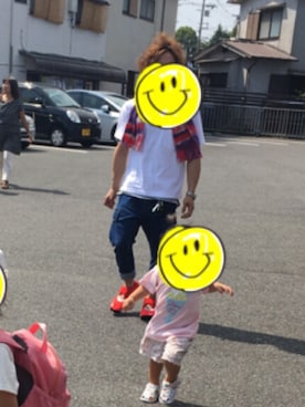 「Gramicci（グラミチ）のアイテム（その他）」を使った、hiroさん（メンズ・165cm）の夏コーディネート