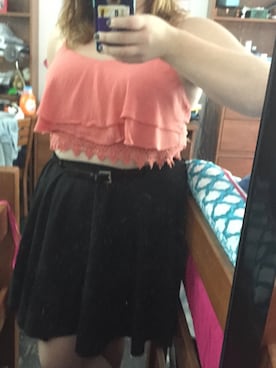 「Lane Bryant（レーンブライアント）のアイテム」を使った、anielaandanthony さん（レディース・165cm）の秋コーディネート