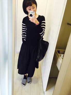 「Ne-net（ネネット）のアイテム（雑貨/ホビー）」を使った、Hsi Yunさん（レディース・168cm）の春コーディネート