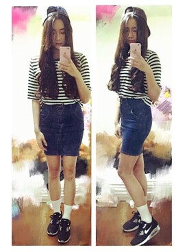 まる子さんのコーディネート