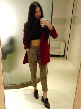 まる子さんのコーディネート