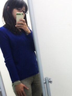 「カシミヤ」｜ayumi.さん（レディース・163cm）の冬コーディネート