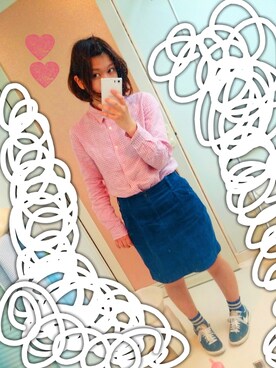 Mayu Yoshizakiさん（レディース・155cm）の春コーディネート