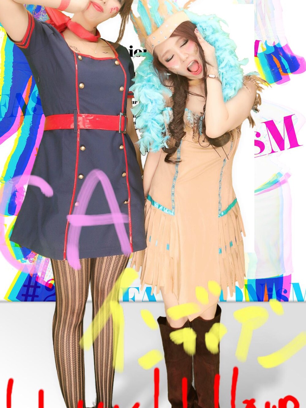 「ハロウィン、halloween、Trick or Treat、インディアン」｜「INDIANのアイテム（その他、ブラウン系）」を使った、Kyanaeeeさん（レディース・148cm）の秋コーディネートの1枚目の写真