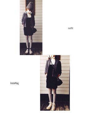 emi さん（レディース・149cm）の冬コーディネート