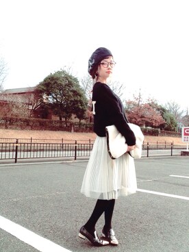 「Rika（リカ）のアイテム」を使った、emi さん（レディース・149cm）の冬コーディネート