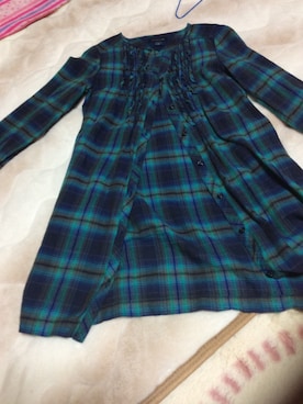 「TOMMY HILFIGER（トミーヒルフィガー）のアイテム（ワンピース/ドレス）」を使った、みっさ☀︎さん（キッズ・150cm）の春コーディネート