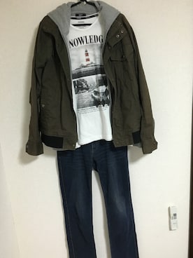 くにさん（メンズ・170cm）の秋コーディネート