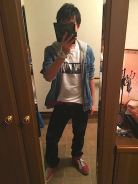 くにさん（メンズ・170cm）の春コーディネート