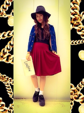 高橋絵理香さんのコーディネート