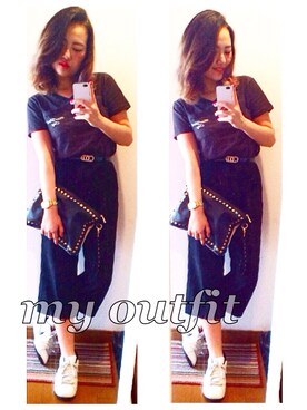 高橋絵理香さんのコーディネート