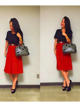 高橋絵理香さんのコーディネート