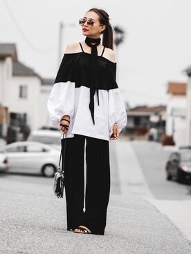 「ZeroUV（-）のアイテム」を使った、queenhorsfallさん（レディース・160cm）の夏コーディネート