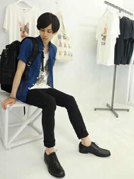 竹内さん（メンズ・170cm）の夏コーディネート