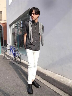 竹内さん（メンズ・170cm）の夏コーディネート