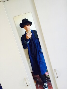 「TAKEO KIKUCHI（タケオキクチ）のアイテム（アクセサリー）」を使った、funachiさん（メンズ・175cm）の秋コーディネート