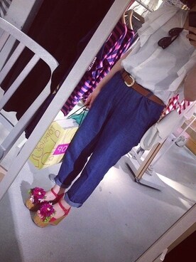 ms.aさん(レディース・160cm)の夏コーディネート