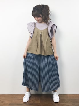 「AIC.（エーアイシー）のアイテム」を使った、ほたてさん（レディース・150cm）の夏コーディネート