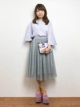 「Ted Baker（テッドベーカー）のアイテム」を使った、ほたてさん（レディース・150cm）の夏コーディネート