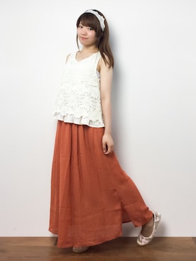 ほたてさん（レディース・150cm）の夏コーディネート