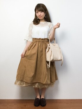 ほたてさん（レディース・150cm）の夏コーディネート