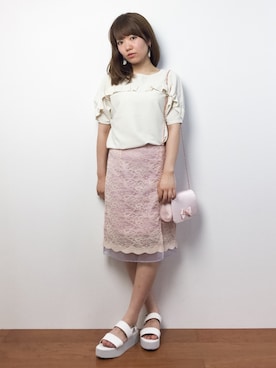 「Ted Baker（テッドベーカー）のアイテム」を使った、ほたてさん（レディース・150cm）の夏コーディネート