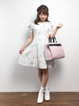 「TITTY&CO.（ティティーアンドコー）のアイテム（ワンピース/ドレス）」を使った、ほたてさん（レディース・150cm）の夏コーディネート