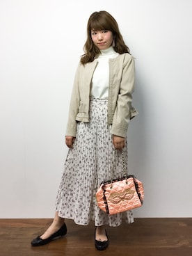 「Cherite by PRIME PATTERN（シェリエットバイプライムパターン）のアイテム」を使った、ほたてさん（レディース・150cm）の秋コーディネート