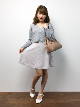 「Via Demizon（ビアデミゾン）のアイテム」を使った、ほたてさん（レディース・150cm）の秋コーディネート