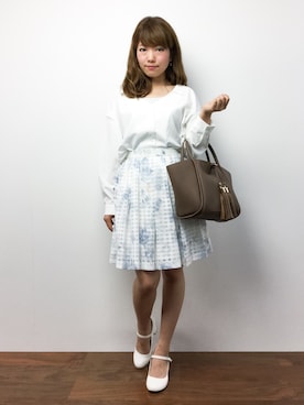 「Cherite by PRIME PATTERN（シェリエットバイプライムパターン）のアイテム」を使った、ほたてさん（レディース・150cm）の秋コーディネート