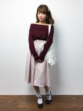 「Cocoonist（コクーニスト）のアイテム」を使った、ほたてさん（レディース・150cm）の秋コーディネート